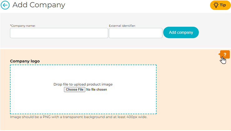 Add Company Page