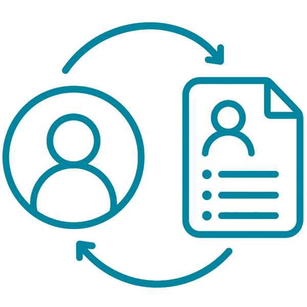 Sync staff data icon
